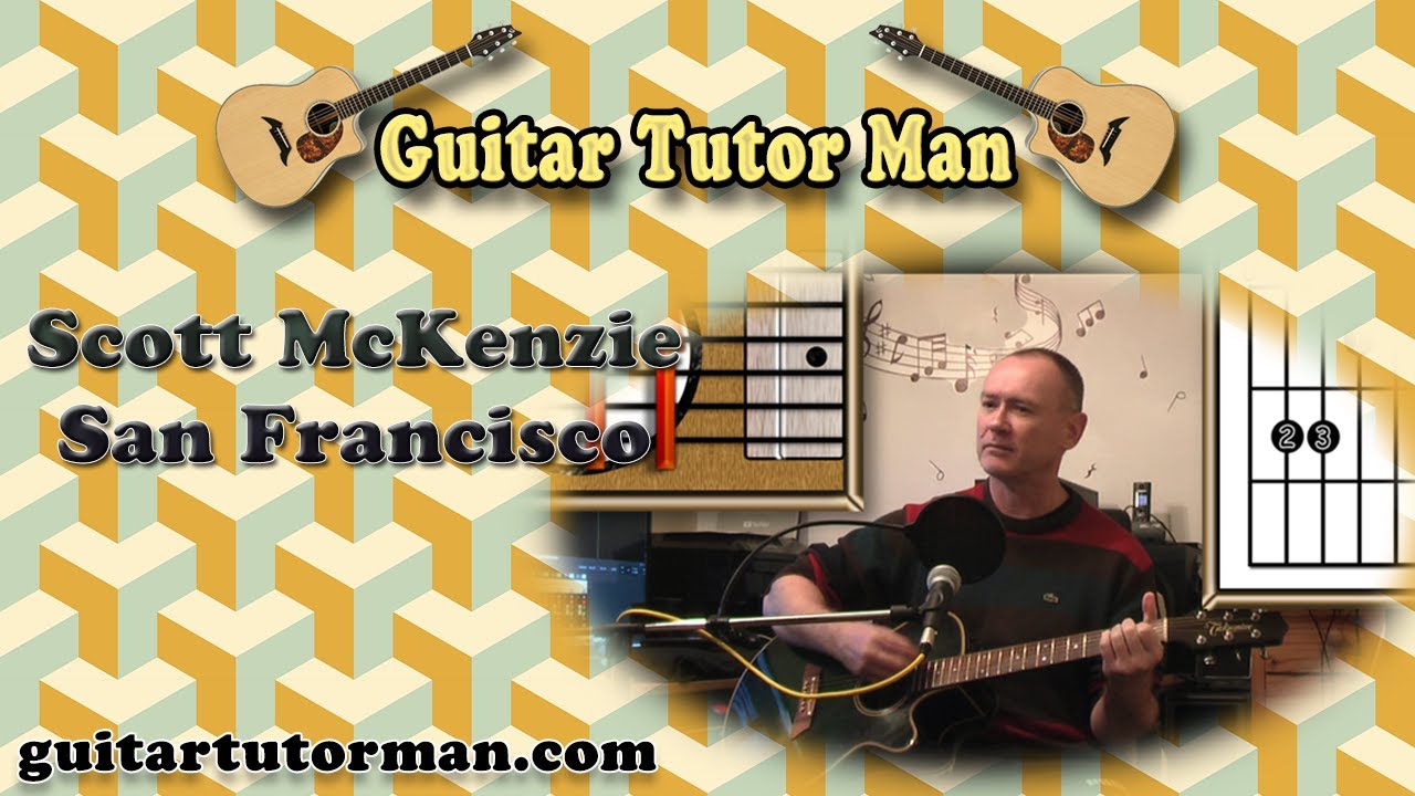 San Francisco - Scott McKenzie - Acoustic Guitar Lesson