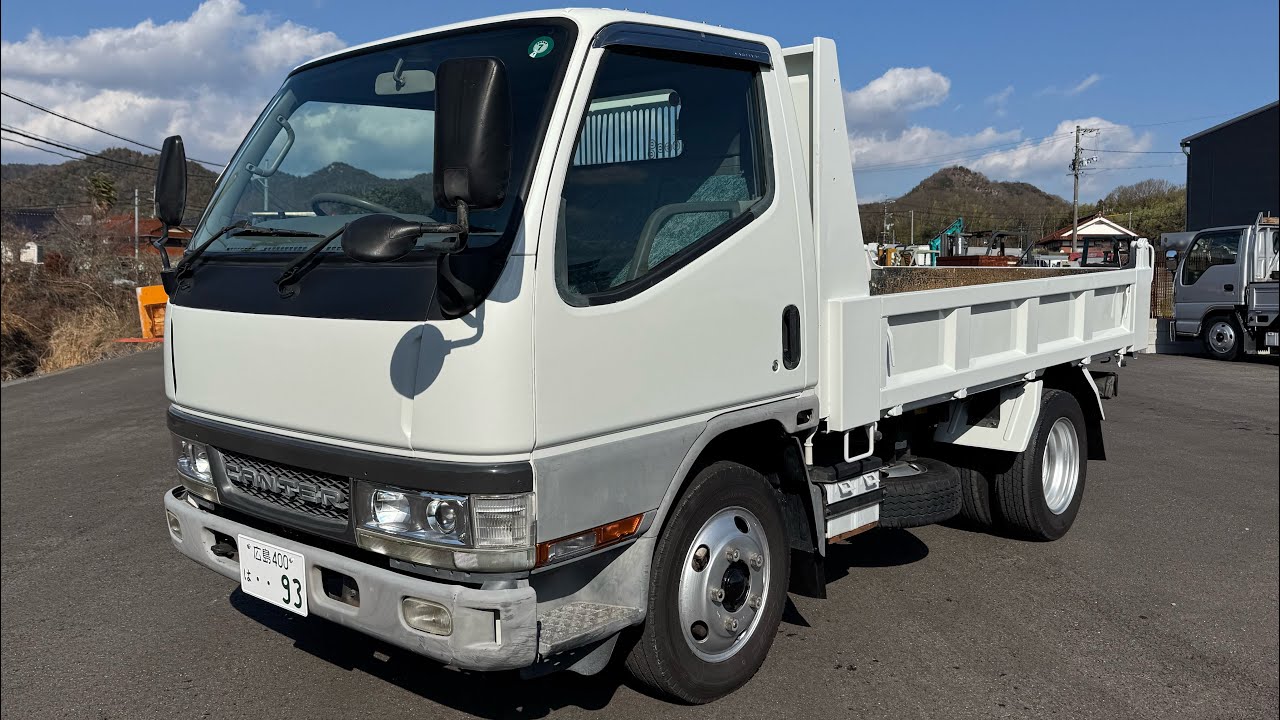 H12 キャンター ３トン 全低床 強化ダンプ 