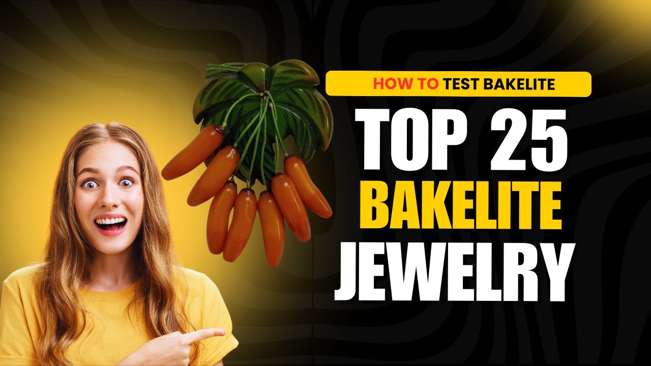 How to Test BAKELITE Plus Top 25 Sold Jewelry Pieces on Ebay - BIG Money