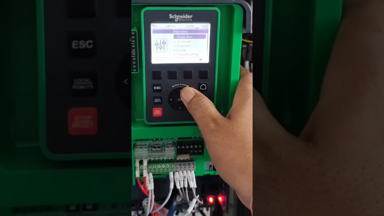 #ATV630 #VFD PROGRAMING SCHNEIDER 
