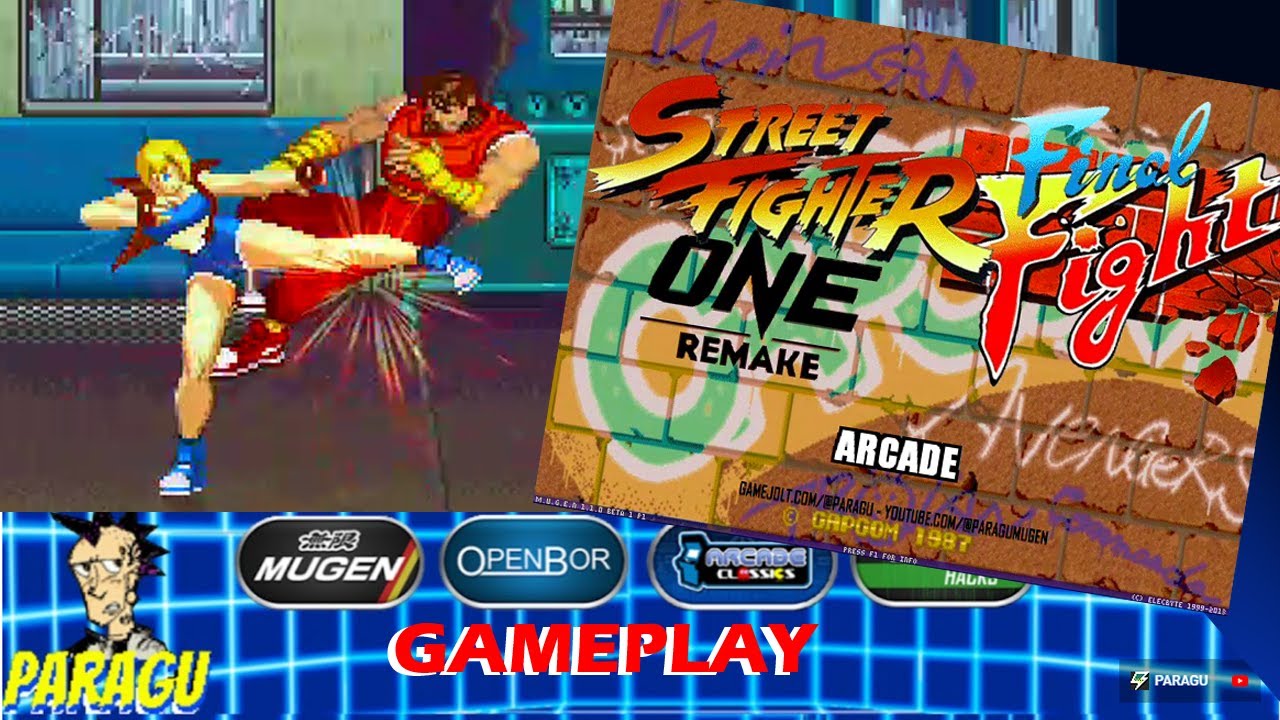 Street Fighter One Final Fight Mugen |Lucia playhrough [GAMEPLAY]