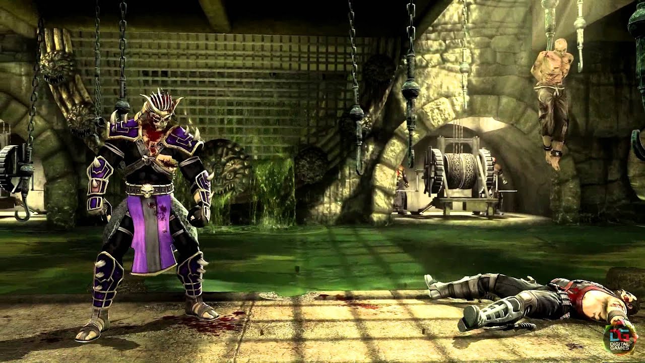 Mortal Kombat 9 BOSS Mod Purple Shao Kahn Ladder Expert