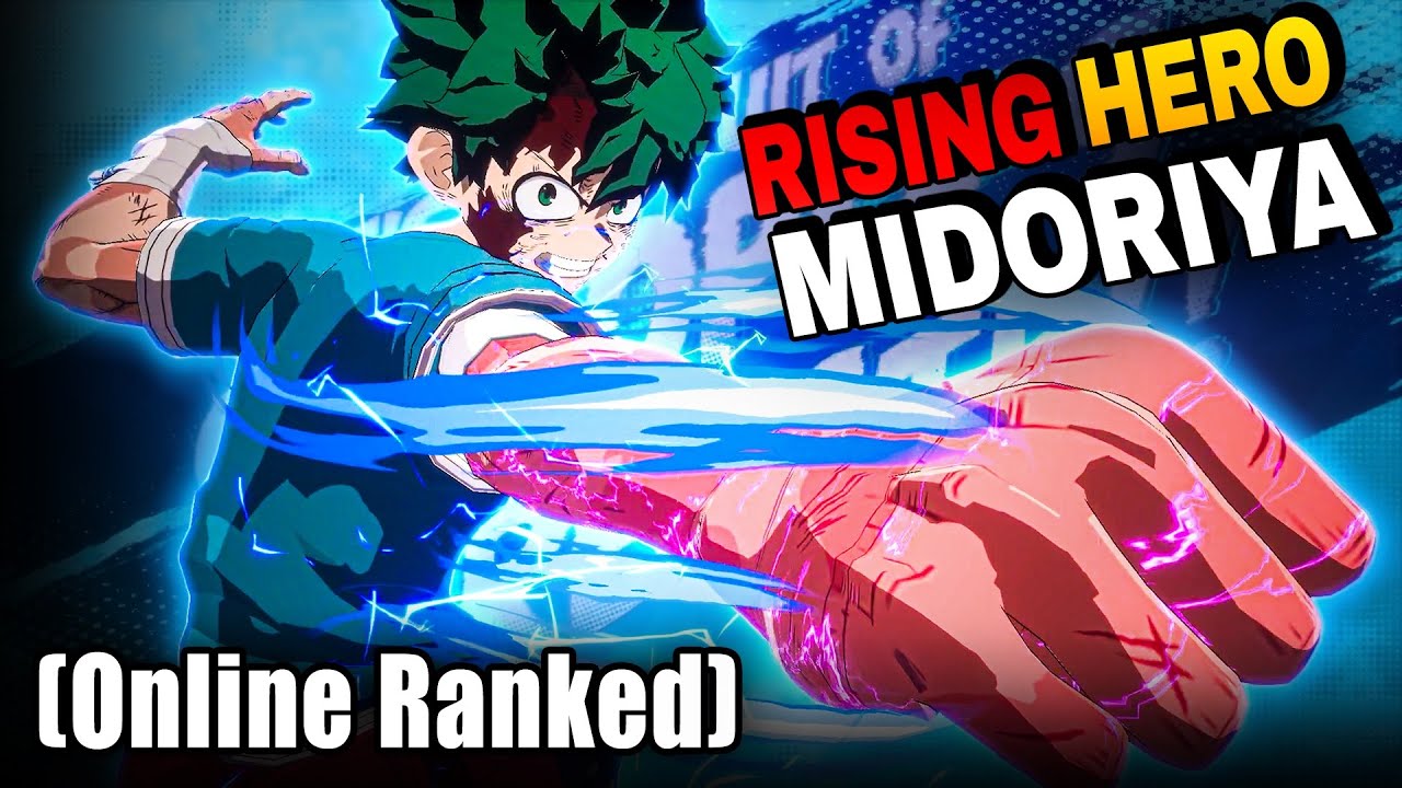 DEKU: RISING IS A BEAST! MY HERO ACADEMIA ALL'S JUSTICE ONLINE RANKED