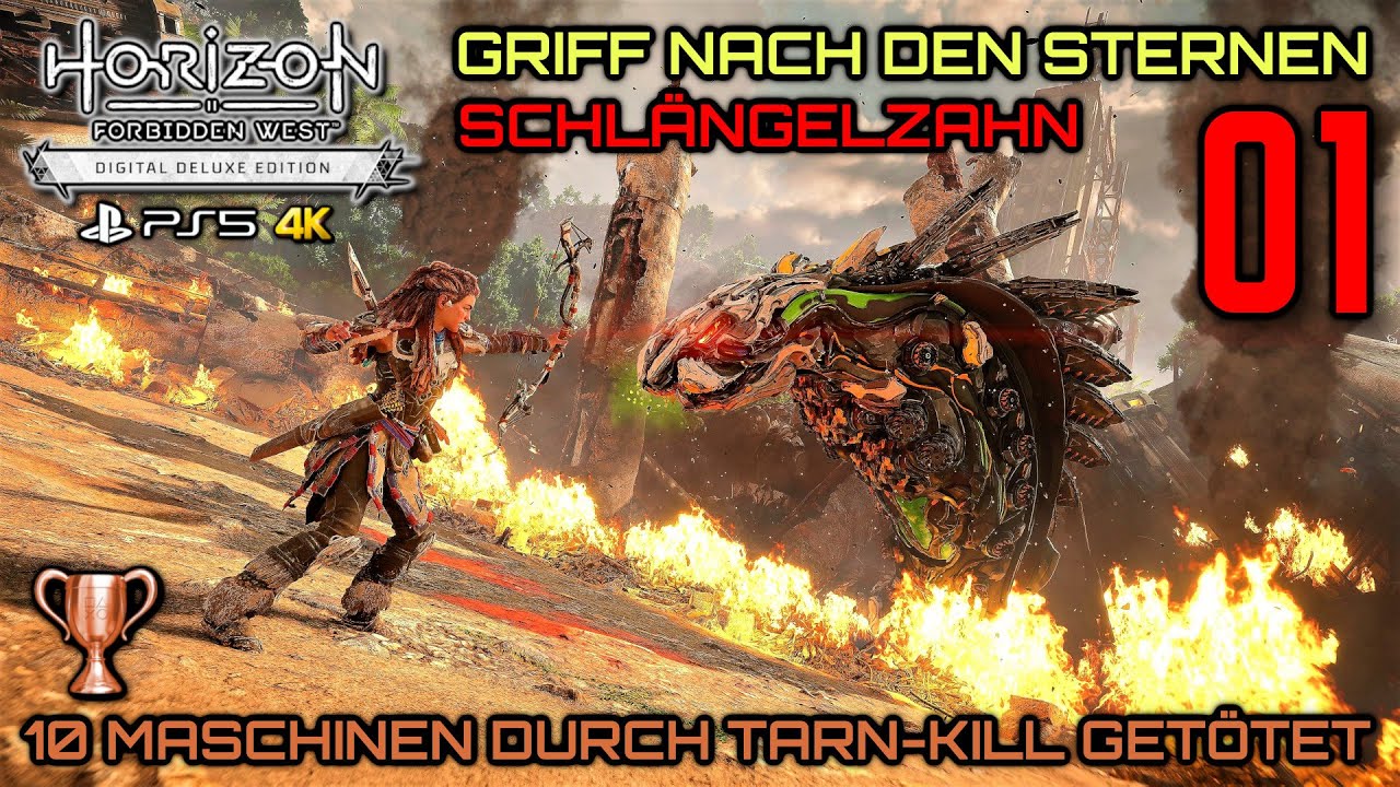 Horizon Forbidden West *01 • Griff nach den Sternen • Hauptquest • Schlängelzahn Bosskampf