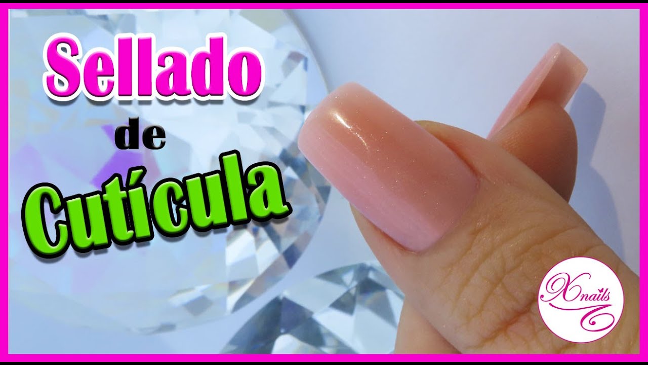 😍 CUTÍCULA PERFECTA !! 💜Como Aplicar el Acrílico (o Gel) en zona CUTÍCULA Paso a Paso
