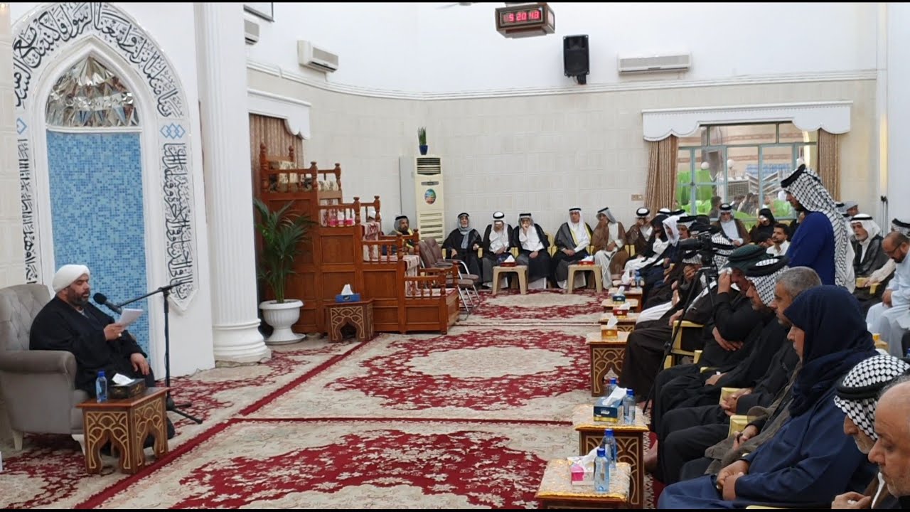 قراءة الوصية الحقّة لجناب مولانا الشيخ مجتبى الشيخ عبد الباقي اعلى الله مقامه
