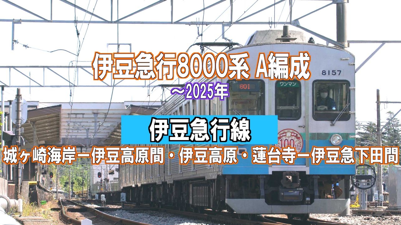 伊豆急行8000系A編成 ～2025年 伊豆急行線