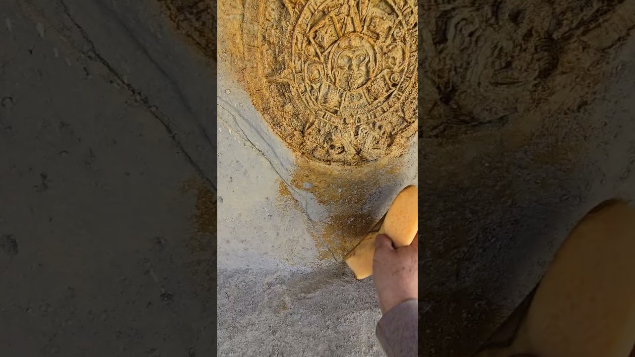 Pintando con óxido terracota, un color bien chingón