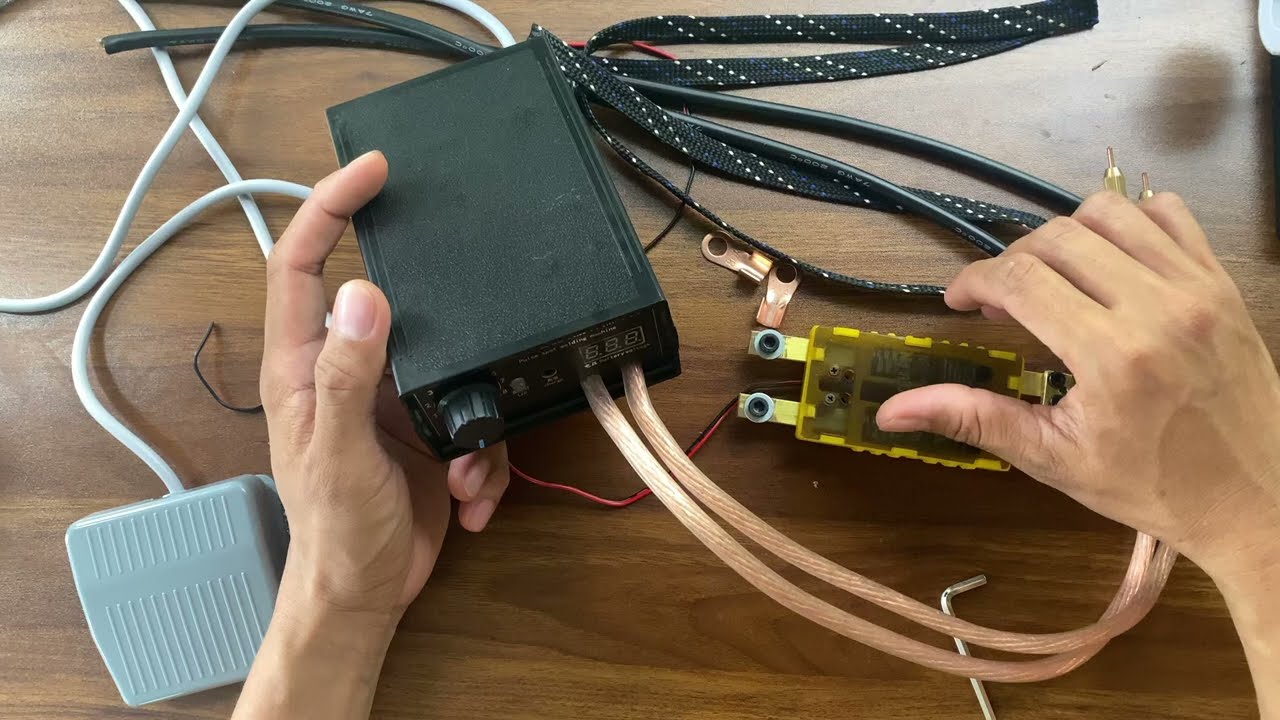 Hướng dẫn lên tay hàn cân lực cho máy hàn cell pin 8000w đơn giản và thẫm mỹ nhất.