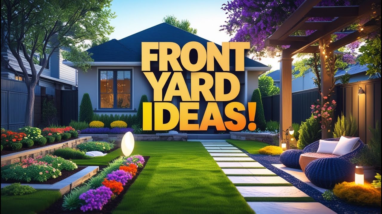 300+ Genius Front Yard Landscaping Ideas to Instantly Boost Curb Appeal! 🌿✨