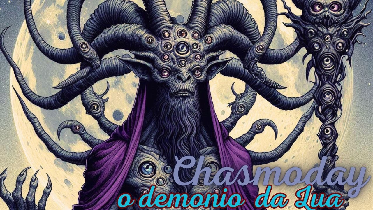 Chasmoday o demônio da lua e suas trevas