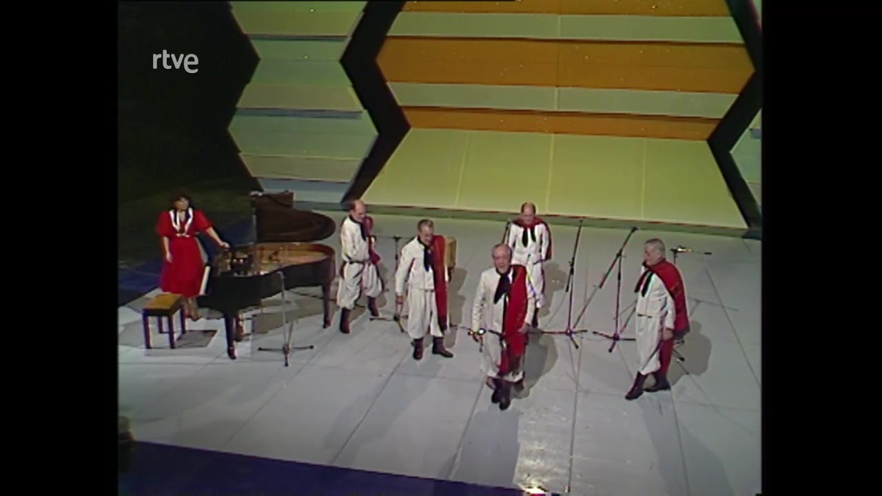 Hermanos Abalos actuacion en Estudio Abierto (26.12.1984)