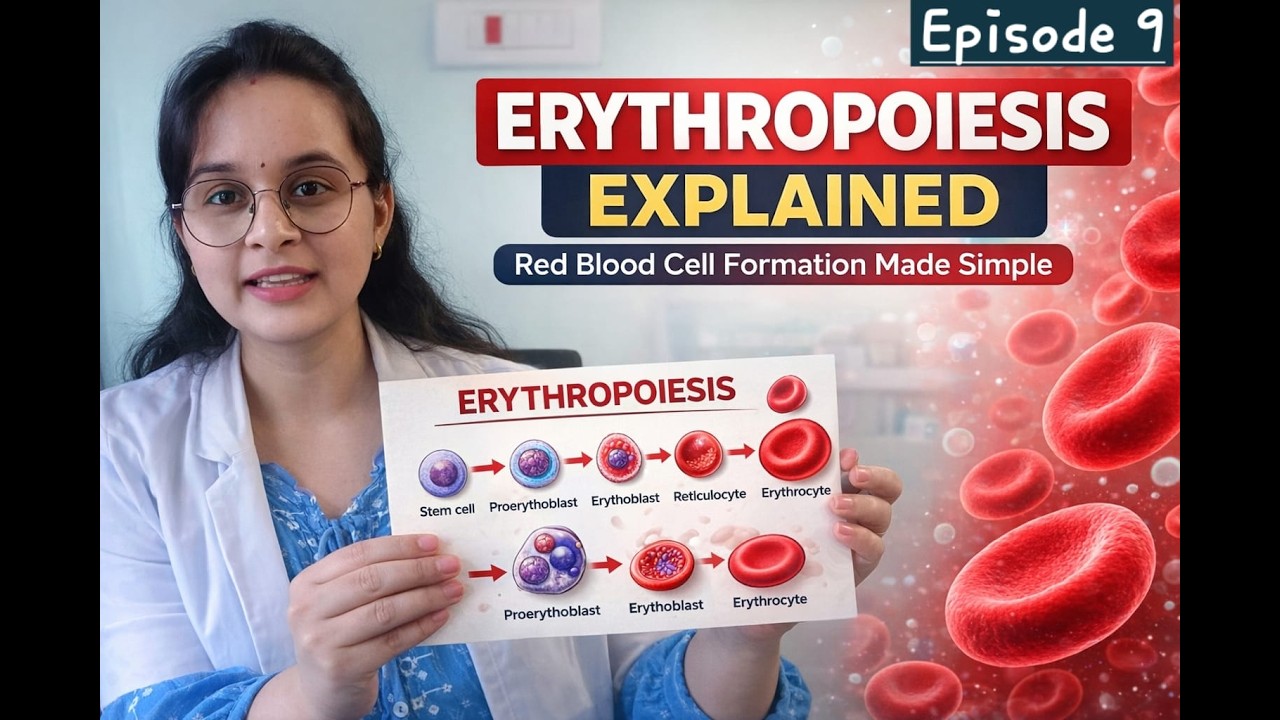 Erythropoisis process, Regulation and Breakdown of RBC  /Erythropoiesis Explained | Red Blood Cell