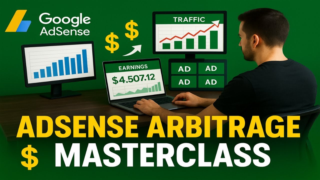 AdSense Arbitrage Full Masterclass Course