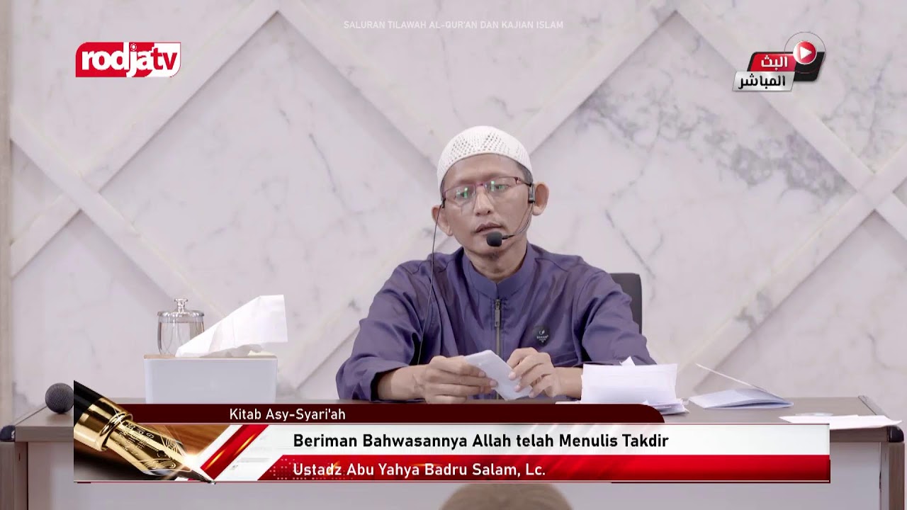 [LIVE] Ustadz Abu Yahya Badrusalam, Lc. - Dauroh Al Fawaid Al Ilmiyyah ke-23