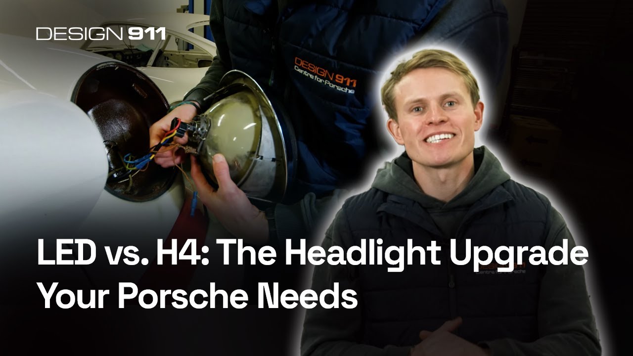 LED vs. H4: The Headlight Upgrade Your Porsche Needs #porsche #porsche911