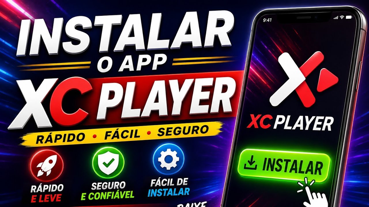 XCIPTV aplicativo Top 2026! Fa&ccedil;a um teste Gr&aacute;tis! Dispon&iacute;vel em tvs Android e Smart Tv; LG; Roku