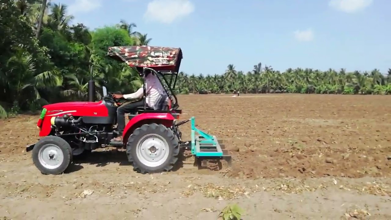 Captain 250 di mini tractor 25 hp first time in cultivator