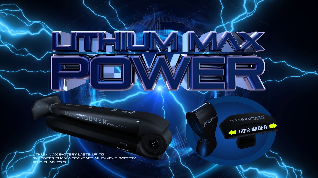MANGROOMER LITHIUM MAX&reg; PLUS+ Back Hair Shaver - How to shave your Back!
