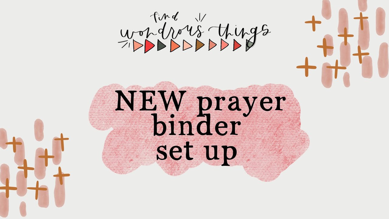 NEW Prayer Journal Set Up