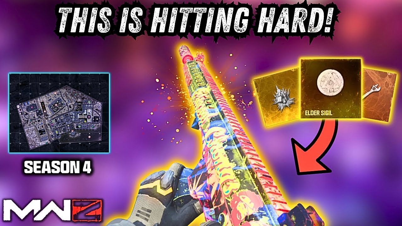 This SMG Now MELTS in MW3 Zombies Season 4 Easy Elder Dark Aether