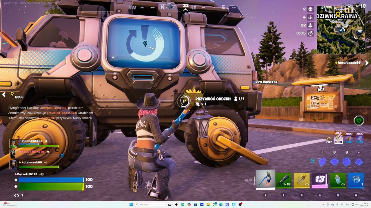 Godzina Walentynkowa w fortnite