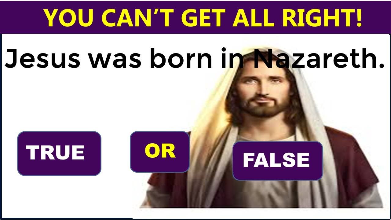 TRUE OR FALSE QUIZ: CHALLENGE YOUR BIBLE KNOWLEDGE BY ATTEMPTING THESE15 QUESTIONS#6