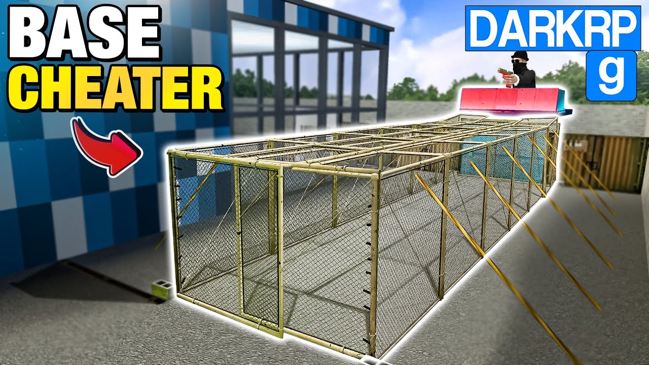 JE PIEGE LES FLICS AVEC UNE BASE 100% AUTOMATIQUE ! - GMOD DarkRP