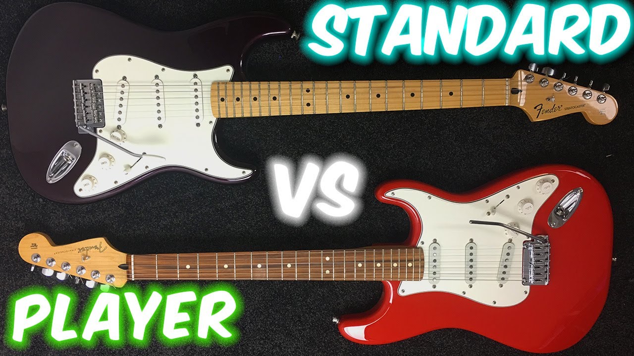 Fender Stratocaster Player vs Standard
