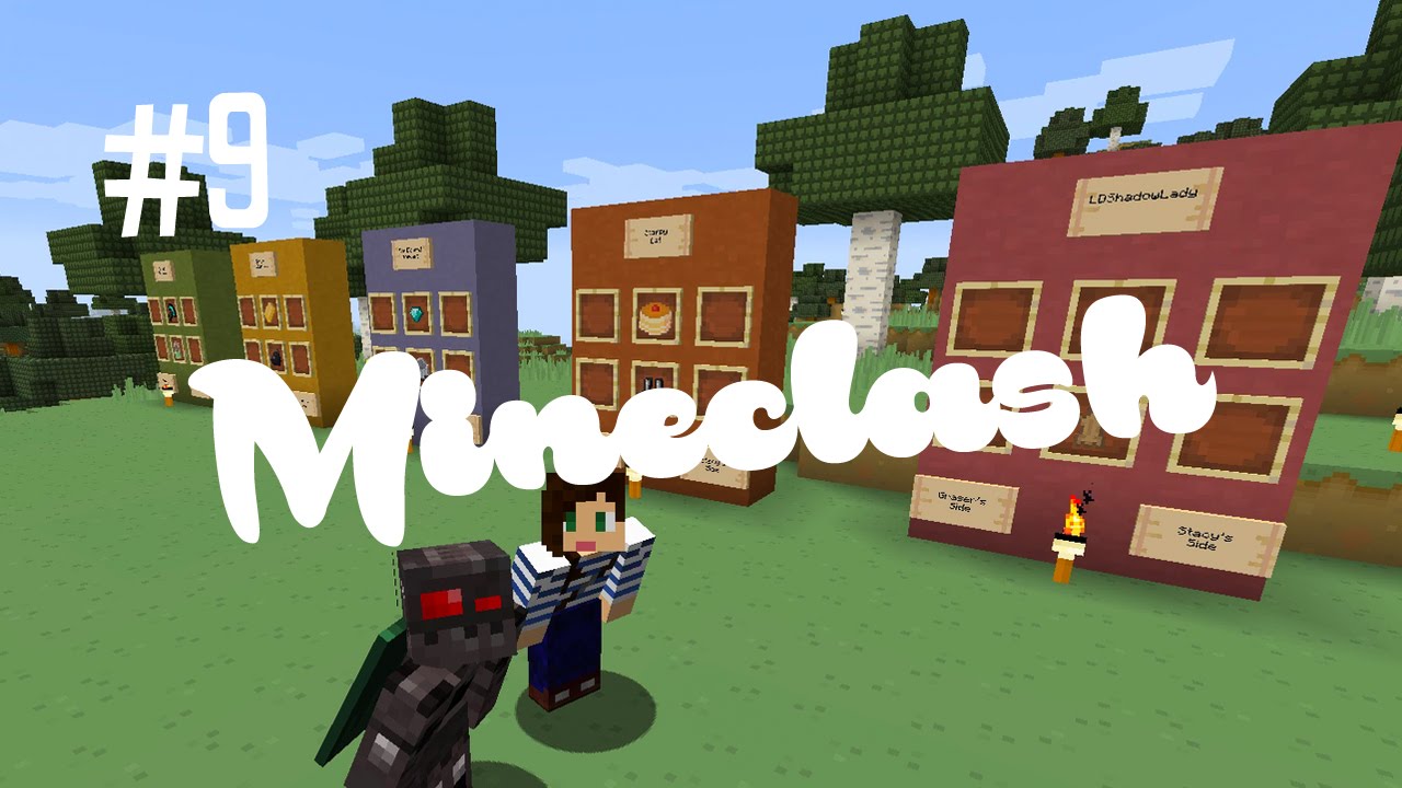 MINECRAFT YOUTUBER CHALLENGE - MINECLASH (EP.9)