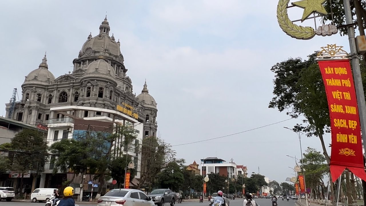 Toàn Cảnh Thành Phố Việt Trì Trước Giờ 🧨