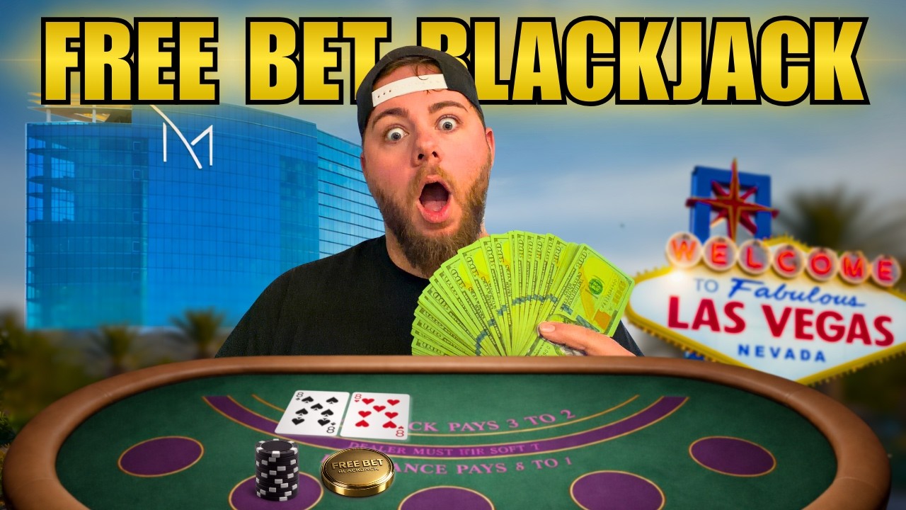 I Tried FREE BET BLACKJACK.. This Was INSANE