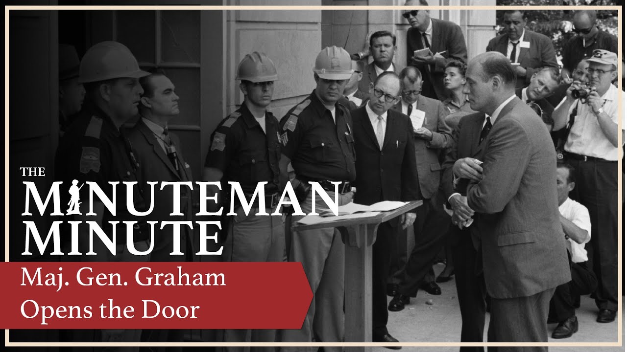 Minuteman Minute | Maj. Gen. Graham Opens the Door
