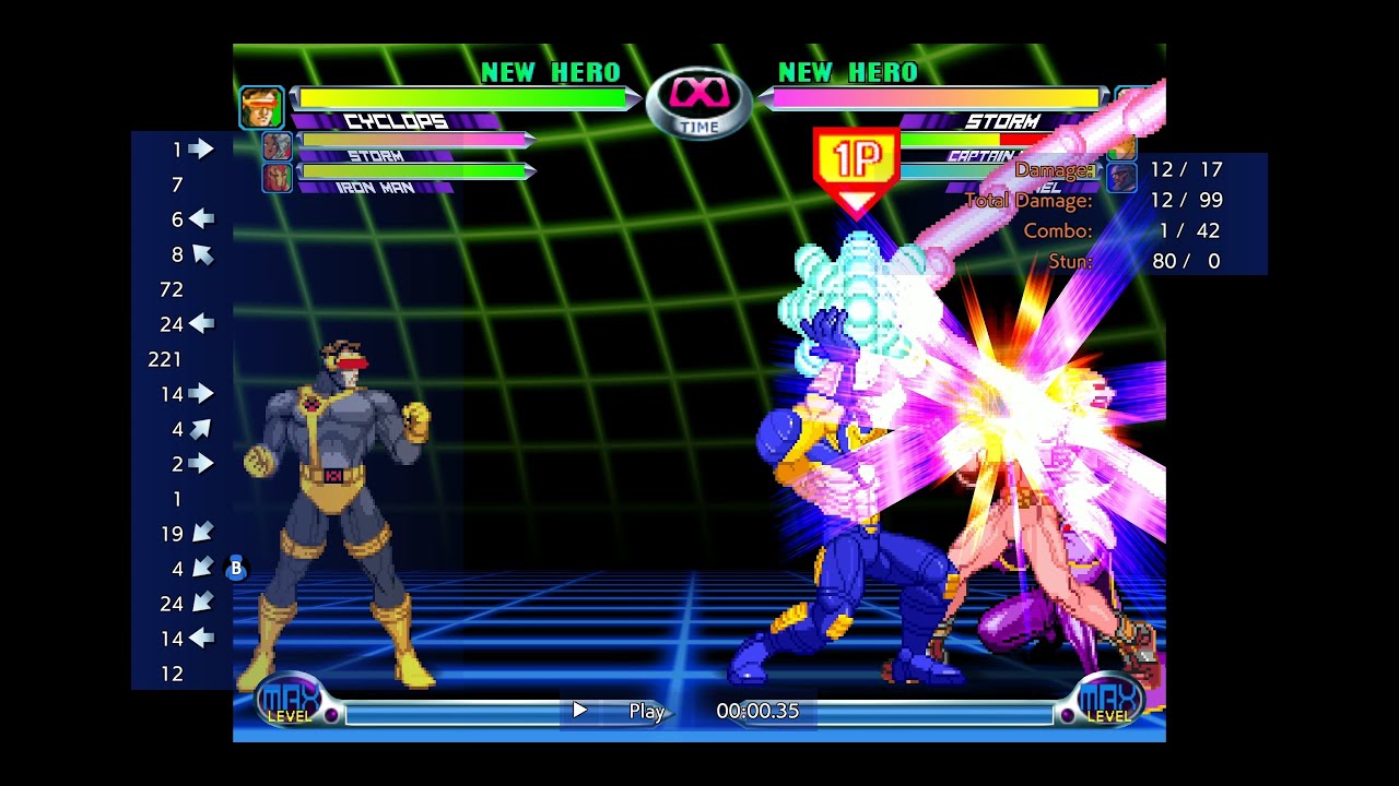 MvC2 Cyclops w/ Ironman Assist - Unexplored duo - His best meta assist?