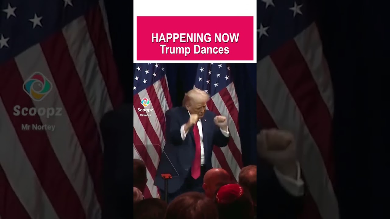 President Trump Doing The Trump Dance Amazing 