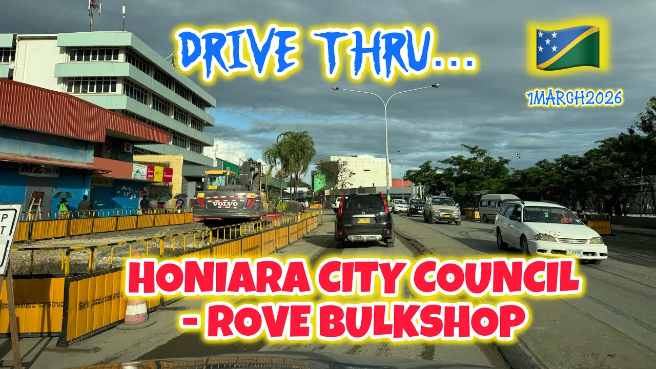 1 March 2026: GOPRO HERO 13 BLACK-WHAT DRIVES LIKE IN MEDANA AVENUE HONIARA SOLOMON ISLANDS 