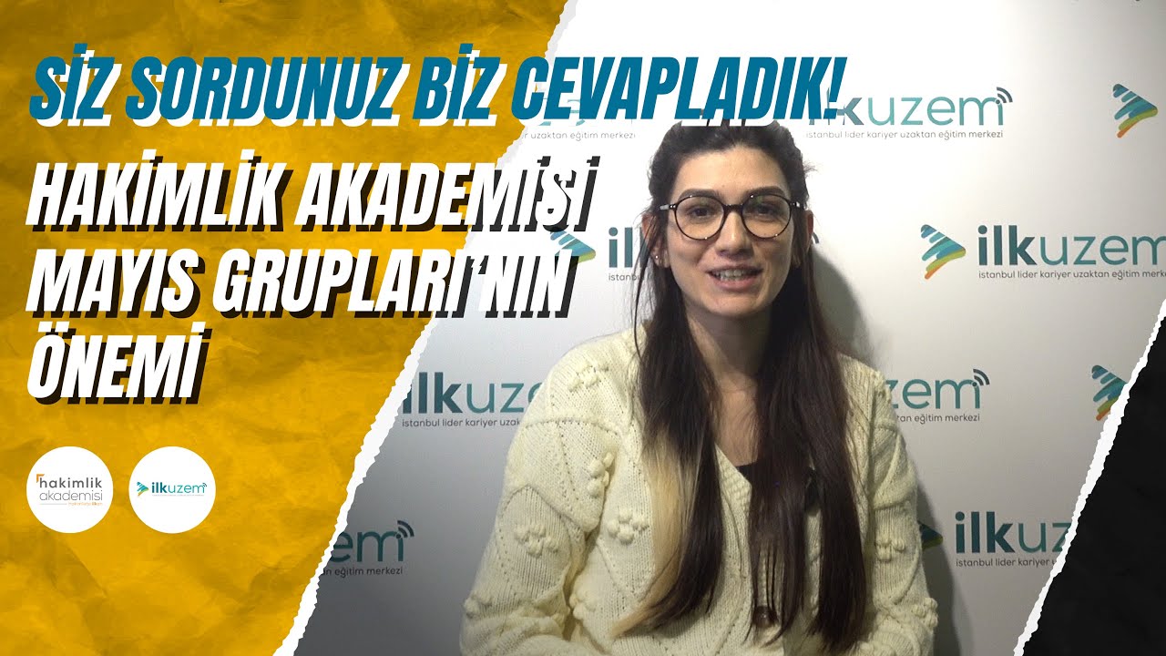 SİZ SORDUNUZ BİZ CEVAPLADIK! @HakimlikAkademisi @İlkuzem