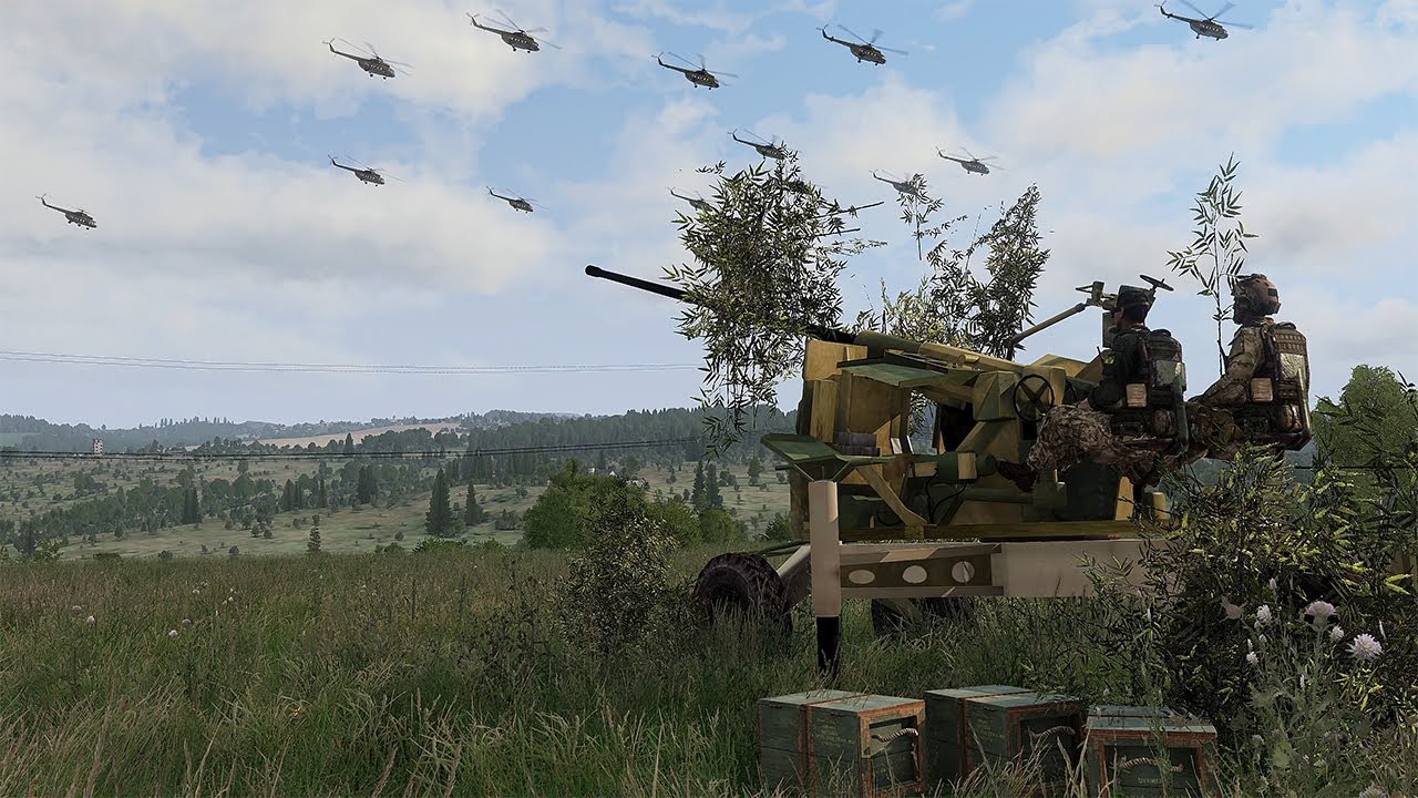 Ukraine's New Deadly Precision Strike Missile Hits Russian KA-52 Attack Helicopters | ArmA3 #18