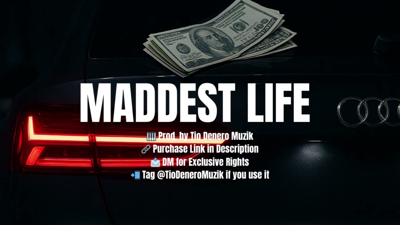 Maddest Life – Vybz Kartel x Tommy Lee Type Beat 2025 | Dancehall Instrumental