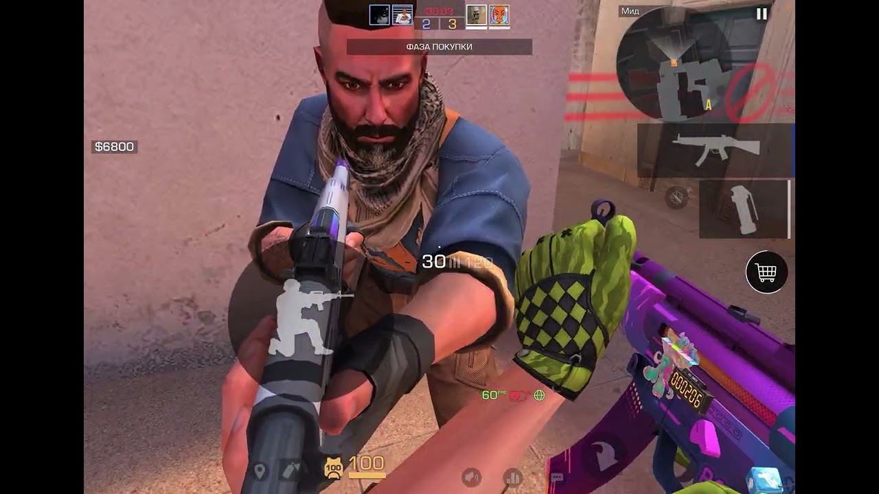 ИГРАЕМ ПРОТИВ ГОЛДА И ВЫИГРЫВАЕМ ЭТУ КАТКУ В STANDOFF 2