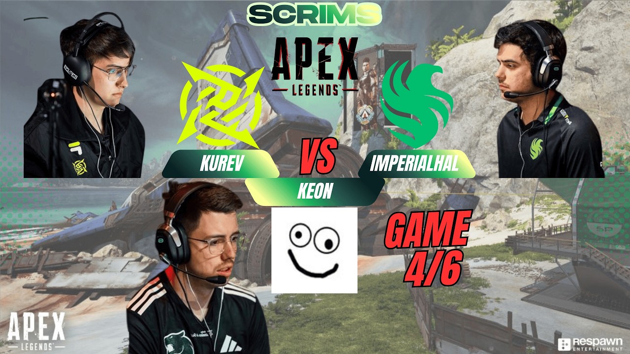 ImperialHal vs Keon vs Kurev 🔥😳| Apex Legends