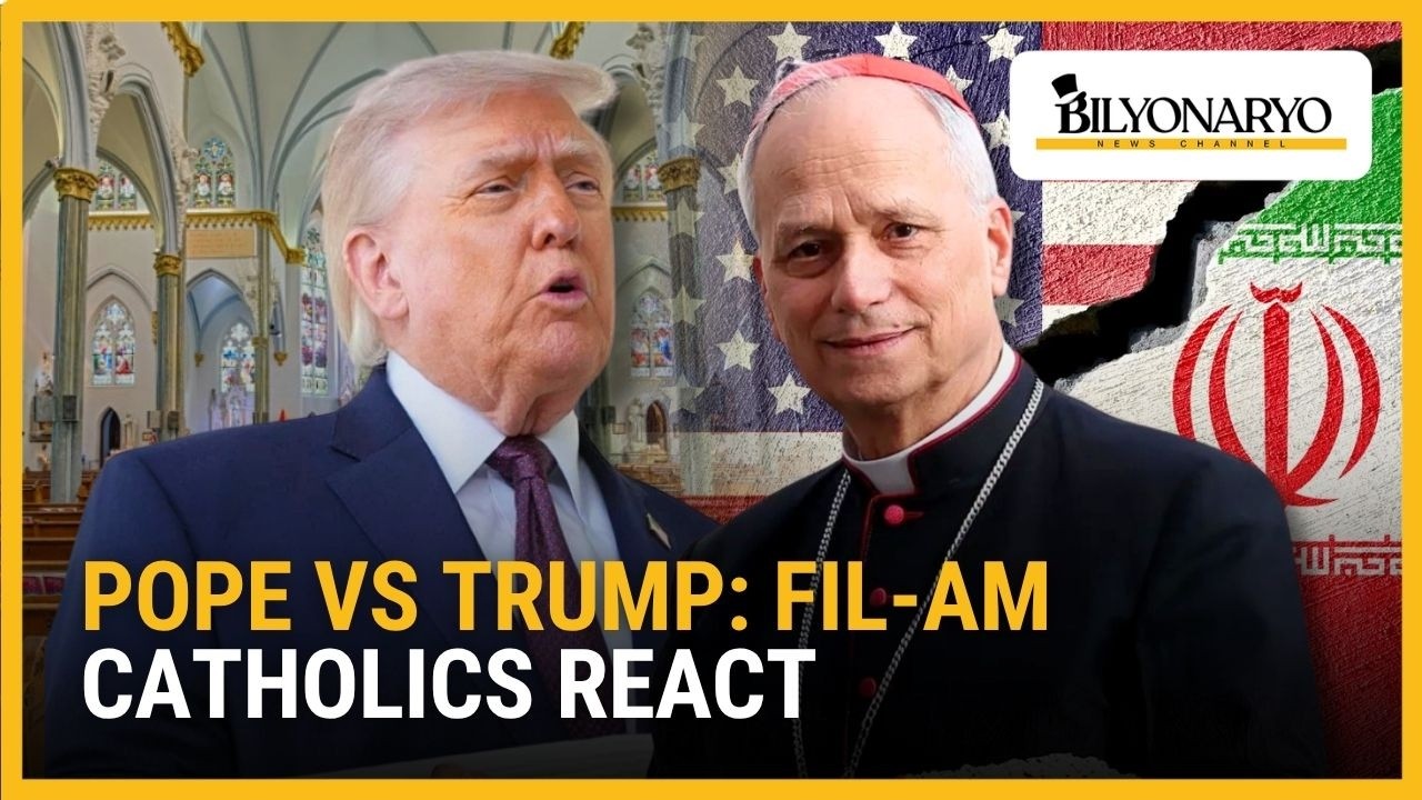 Конфликт между Трампом и Папой Львом XIV вызывает раскол среди филиппинско-американских католиков...