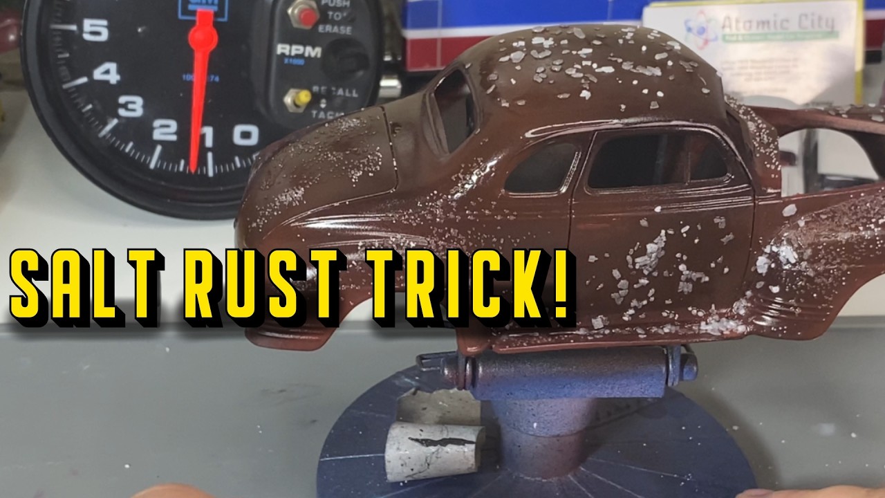 Как состарить масштабные модели с помощью соли | Ржавчина и патина по доступной цене (урок по ско...