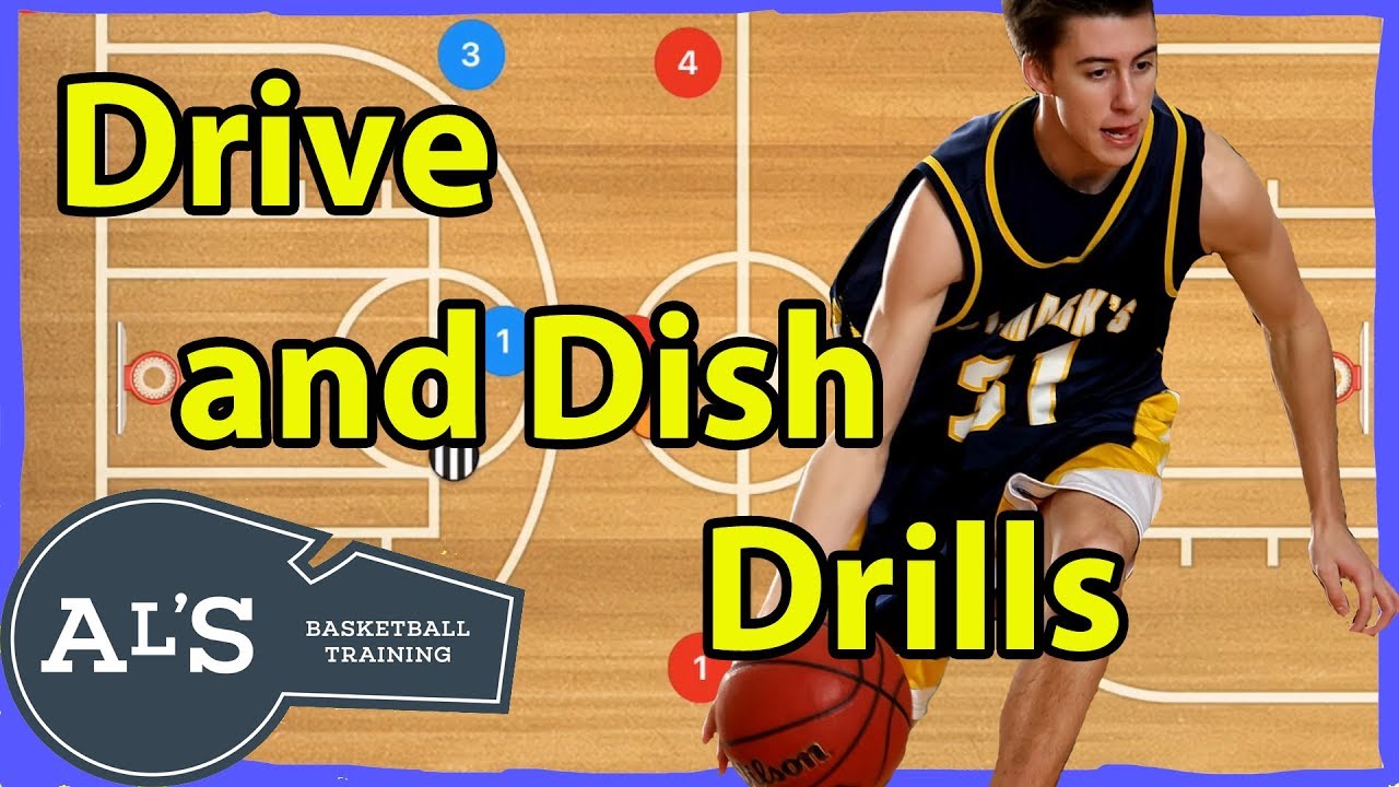 Drive and Dish Basketball Drills | Basketball Drills For Youth