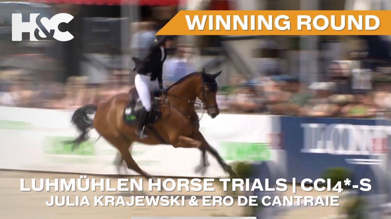 Julia Krajewski & Ero de Cantraie Win The CCI4*-S | Luhmühlen Horse Trials 2023