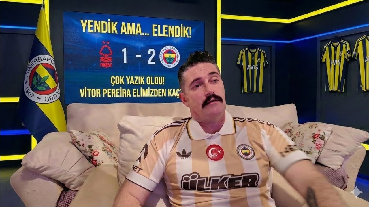 MUCİZE KIL PAYI KAÇTI! | N. Forest 1-2 Fenerbahçe | Avrupa'ya Veda