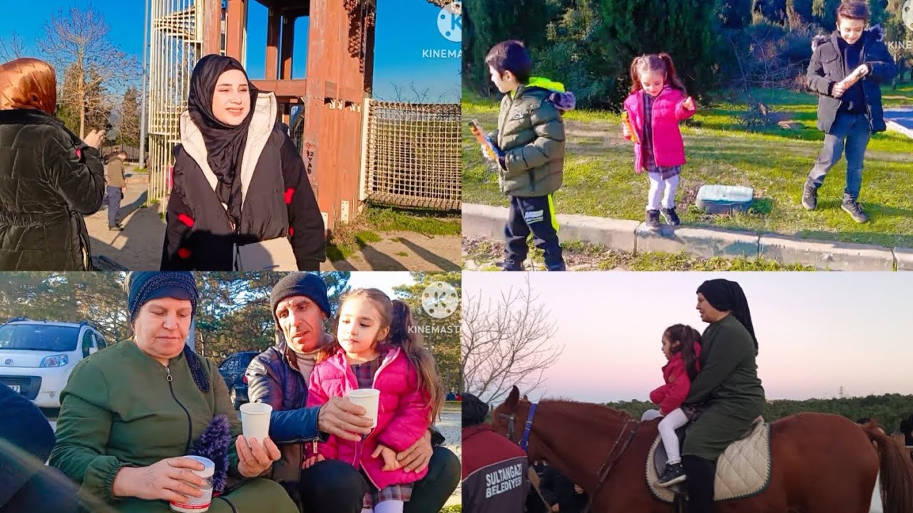 اليوم طلعنا انبسطنا بالحديقه 💝🌲🐎🦮🐐🦆🐇☺️