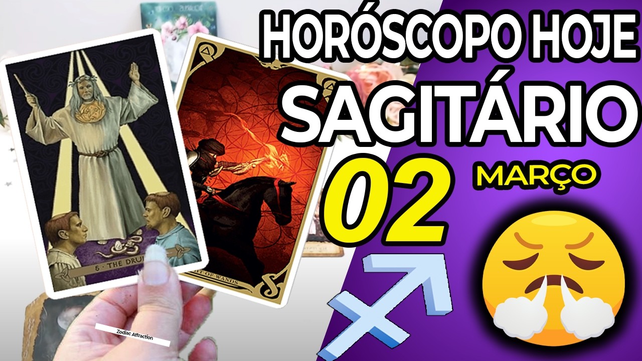 NOVIDADE BRUTAL💥💌PERIGO URGENTE⚠️🆘 Sagitário ♐ 2 Março 2026 | Horoscopo do dia de hoje ♐ Tarot