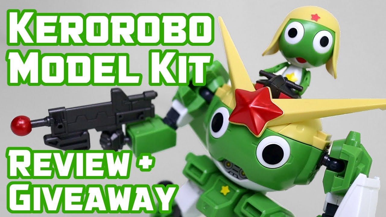 ROBO FROG! Keroro Gunso & Keroro Robot Mk-II Anniversary Special Ver. Model Kit Review [GIVEAWAY]