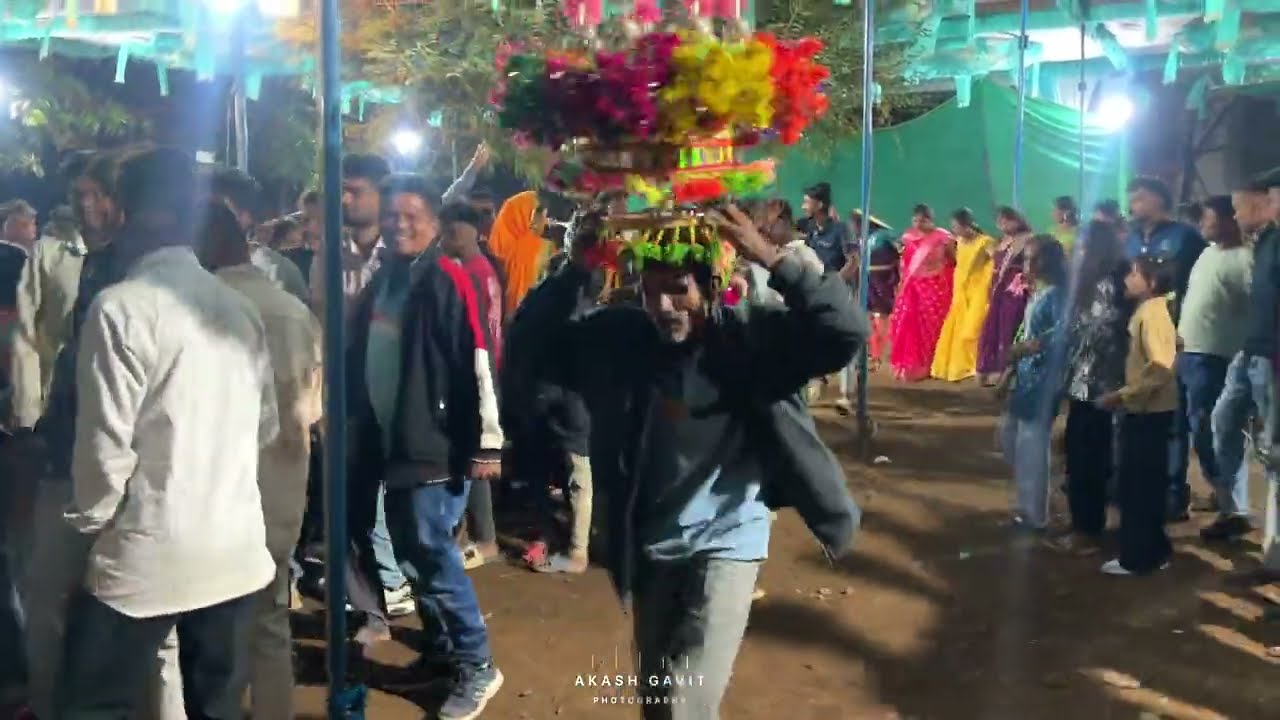 Adivasi Rodali  Non stop Rodali Ganesh Band Navli At Morkaranja